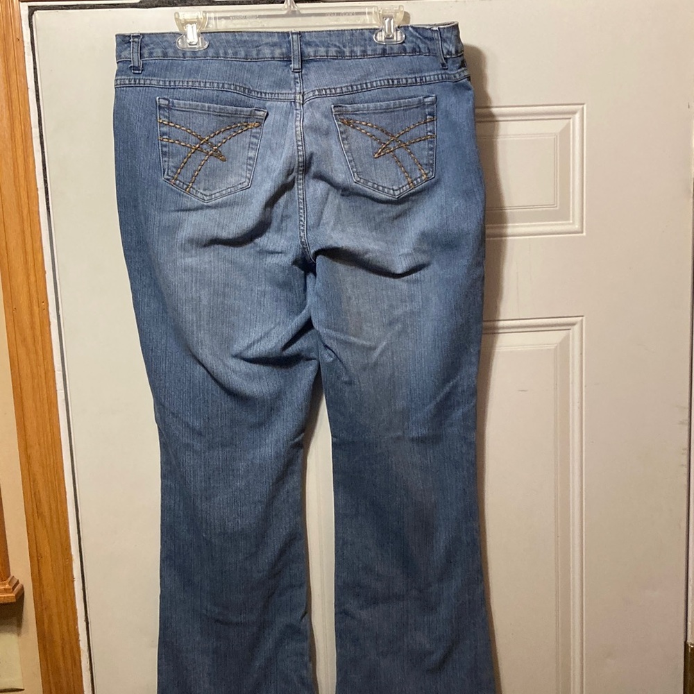 Tall Girl‎ Women's Mid Blue Straight-Leg Jeans 14
